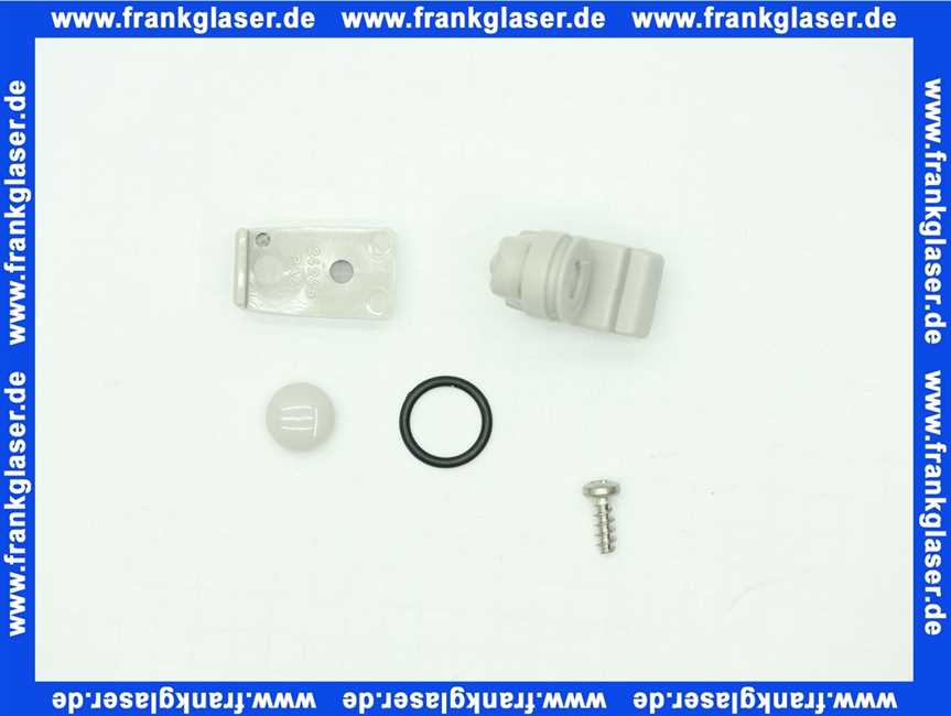 240601 Duscholux Gleiter für Duschabtrennung Grau