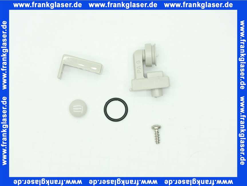 240601 Duscholux Gleiter für Duschabtrennung Grau