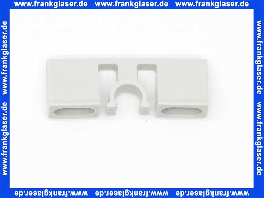 240629 Duscholux Verschlussteil Türschliesser für Drehtür weiß