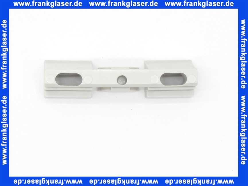 240629 Duscholux Verschlussteil Türschliesser für Drehtür weiß