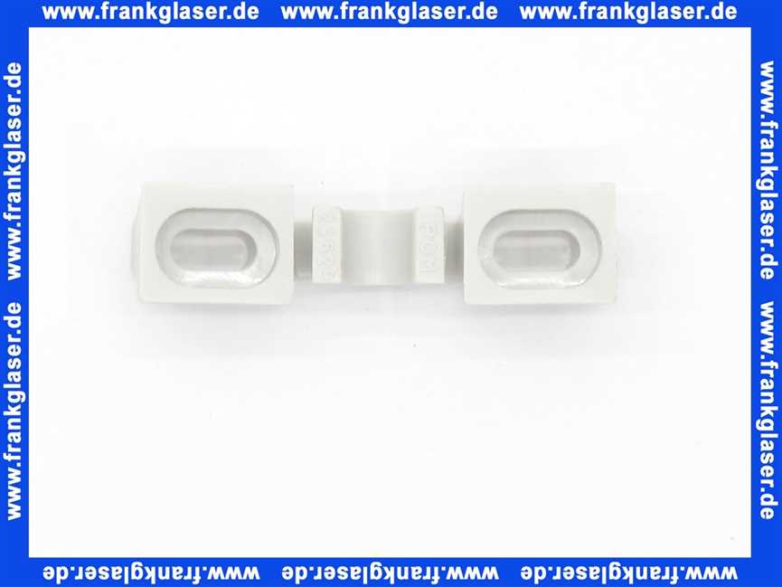 240629 Duscholux Verschlussteil Türschliesser für Drehtür weiß