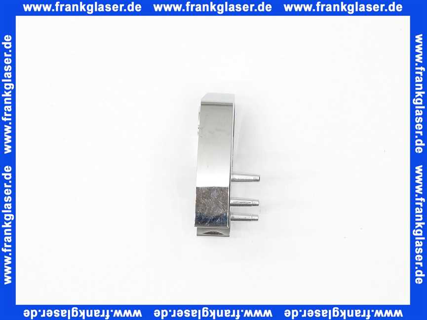 240750 Duscholux Lager oben für Macig Top Pendeltüre Chrom