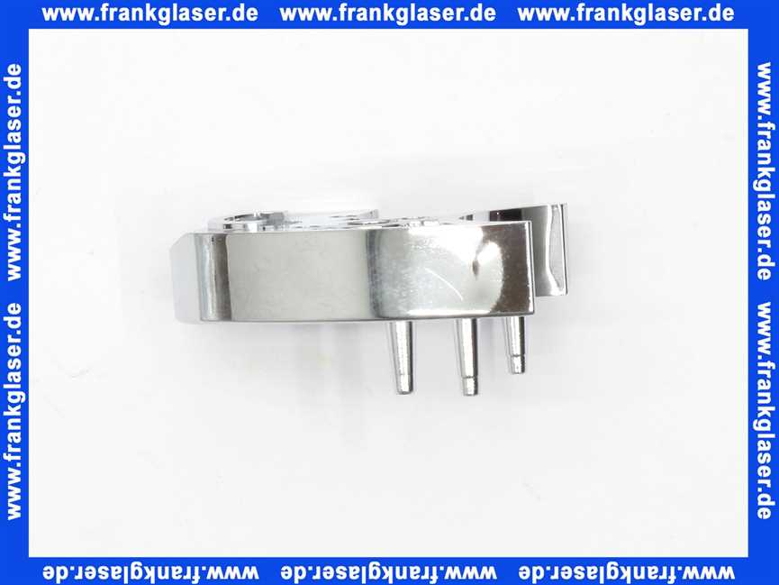 240790078 Duscholux Lagerbasis unten links, chrom