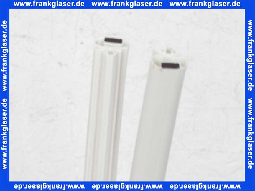 250341010012100 Duscholux Magnetleiste weiss 250341.01.001.2100