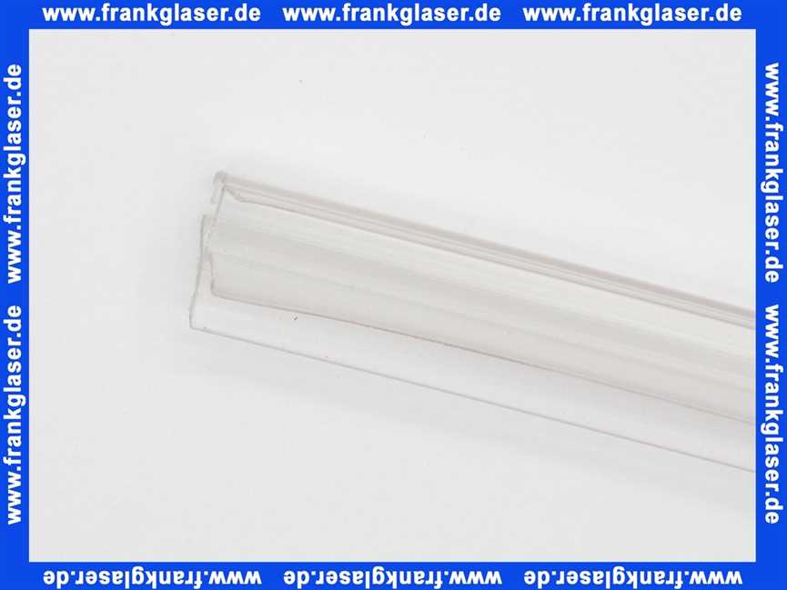 25035301004 Duscholux Wasserabweisprofil rechts