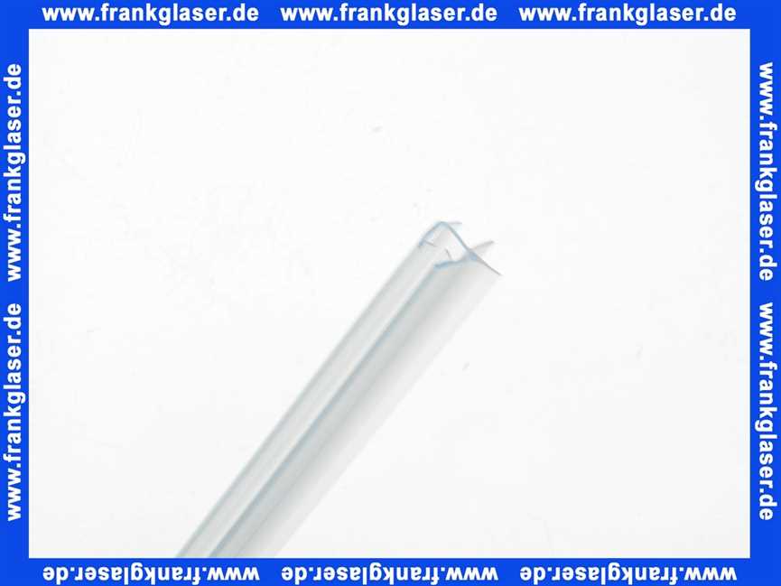 25035301005 Duscholux Wasserabweisprofil links