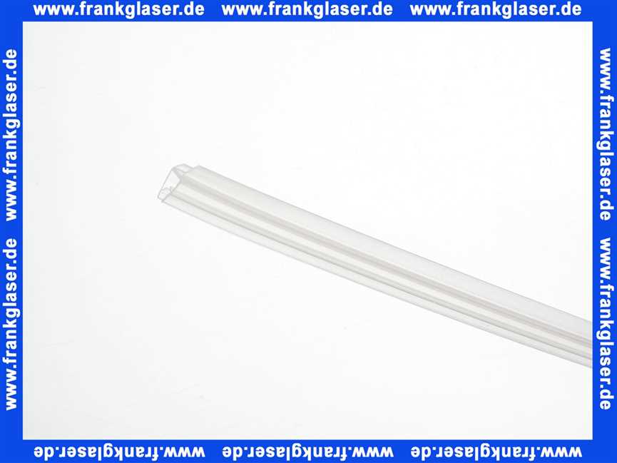 25035301006000 Duscholx Wasserabweisprofil zu Collection 2 rund rechts