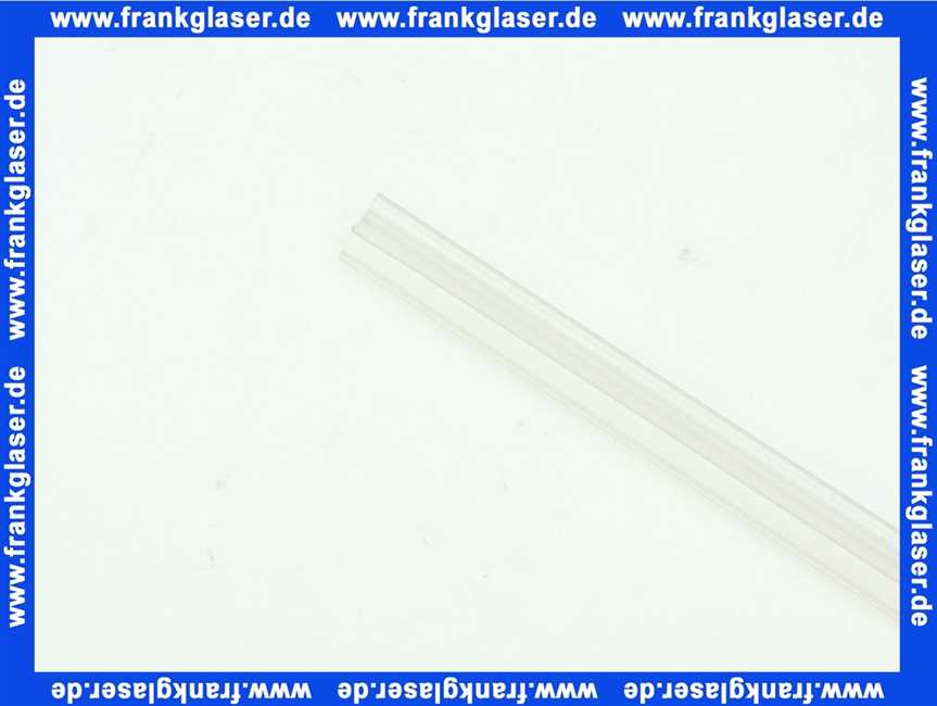 250378 Duscholux Wasserabweisprofil transparent