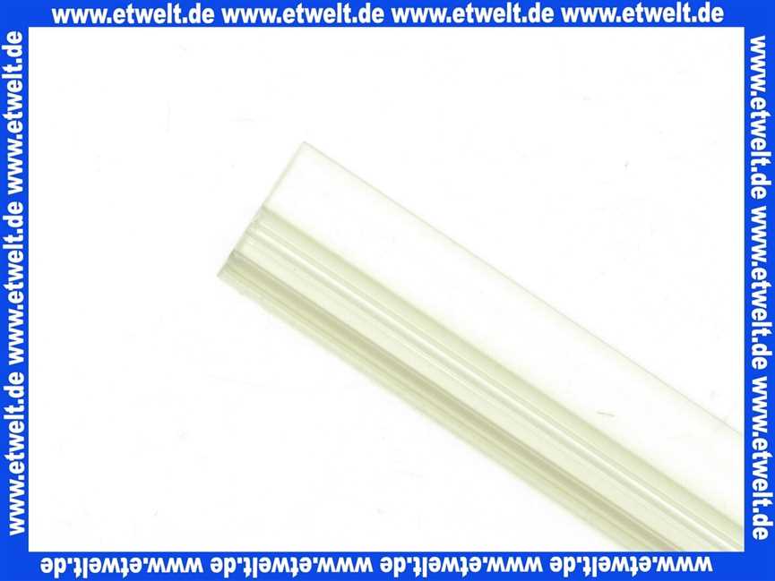 25048405GER Duscholux Wasserabweisprofil gerade