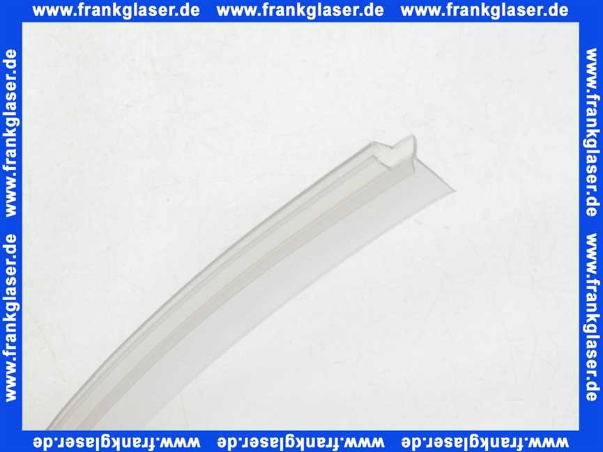 25053502024000 Duscholux Wasserabweisprofil