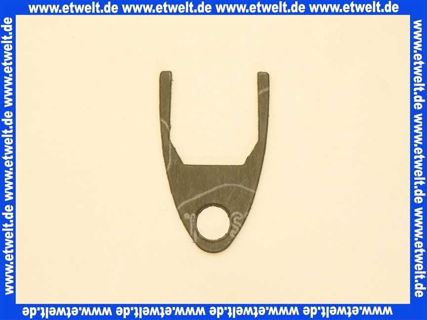251080 Duscholux Zwischenlage für Scharnierkonsole