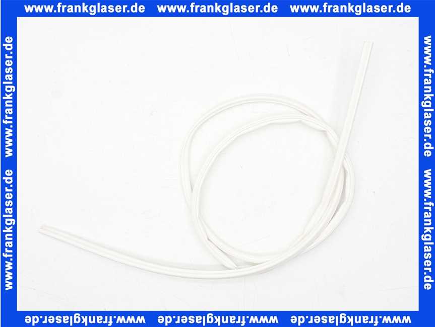 251134001 Duscholux Dichtleiste 200cm in weiß