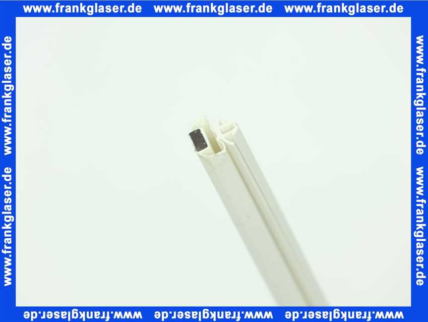 25341WE Duscholux Dichtleiste Magnetleiste Weiss