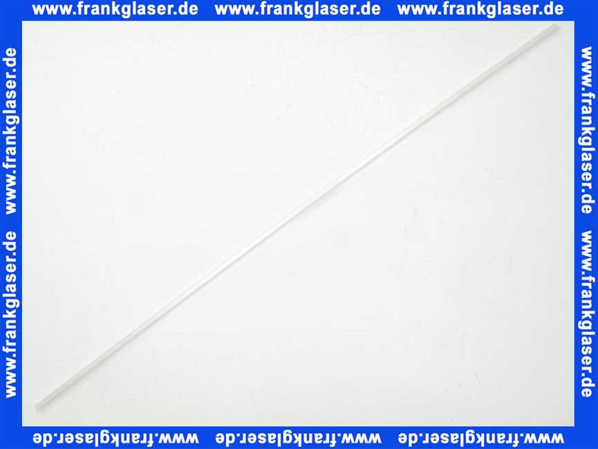 25378-01 Duscholux untere Dichtleiste 1m gerade