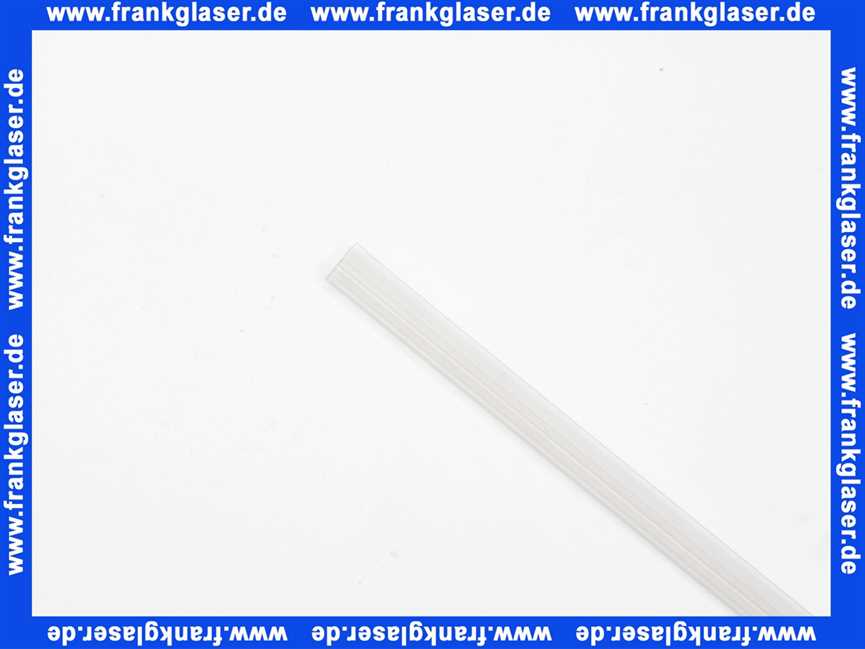 25378-01 Duscholux untere Dichtleiste 1m gerade