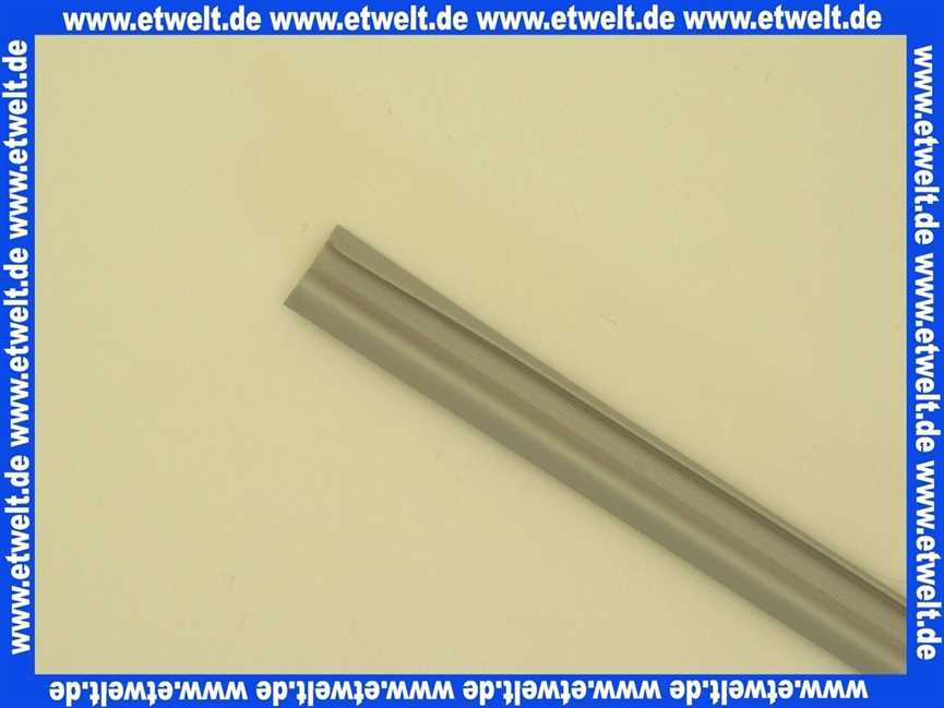 2542001 Duscholux Dichtleiste grau