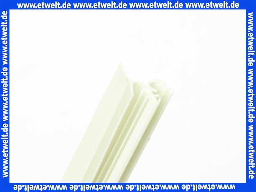 2542001 Duscholux Dichtleiste weiss
