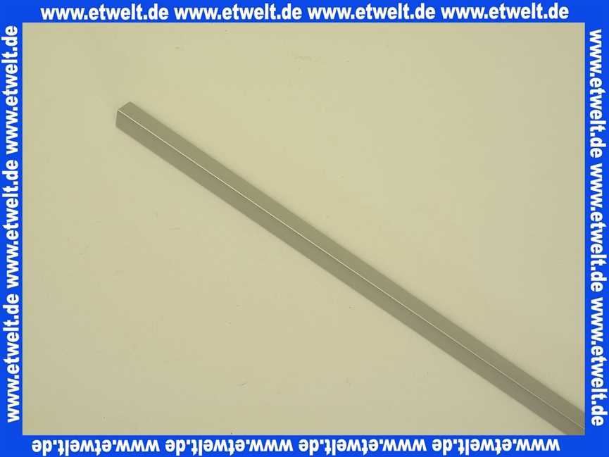 505722 Duscholux Schwenkprofil Farbe 070 silber Metalux veredelt
