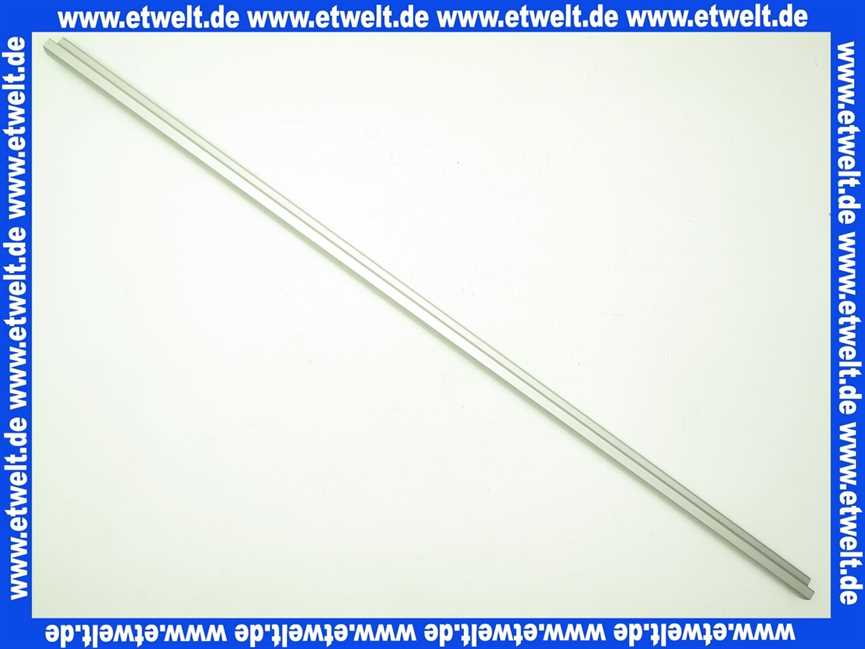 508921000709999 Duscholux Bodenprofil silber elox. für Opt. Five