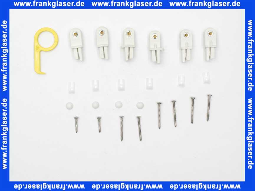 751620001 Duscholux Rollenhalterset in weiss