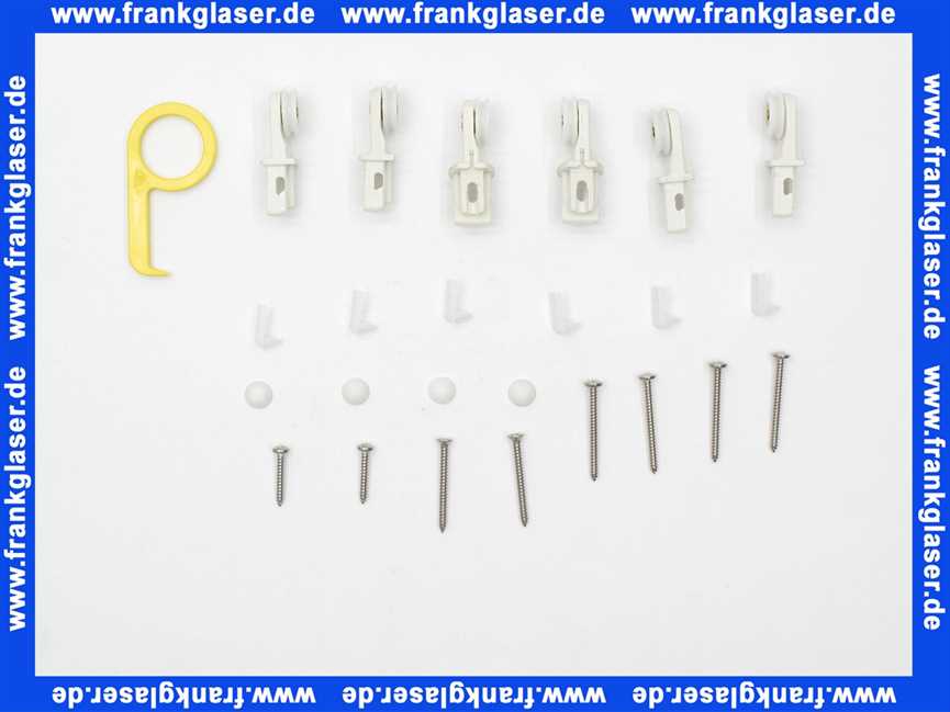 751620001 Duscholux Rollenhalterset in weiss