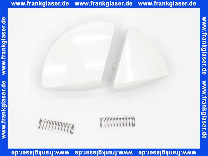 333401 Friatec Set Drücker Tasten Drucktaste groß und klein weiss-alpin mit Federn zu FRIABLOC F100 und F200