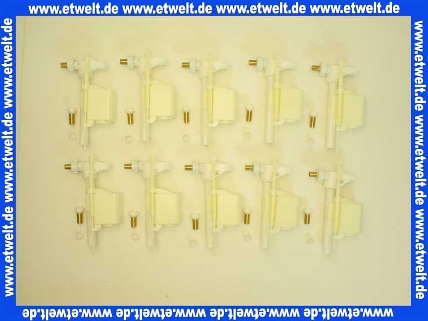 10 Stück Universal Füllventil Schwimmerventil passend für Aufputz und Unterputzspülkästen