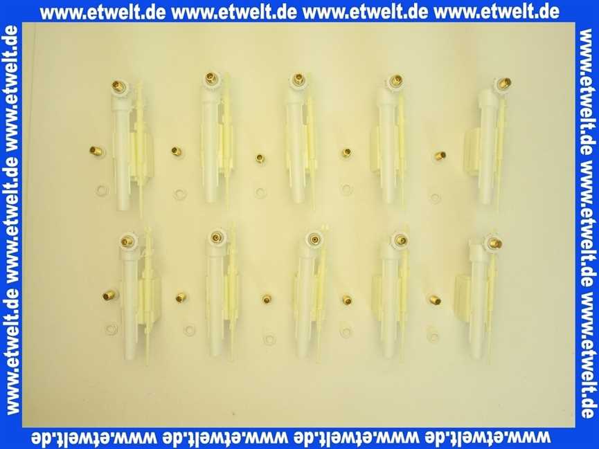 10 Stück Universal Füllventil Schwimmerventil passend für Aufputz und Unterputzspülkästen