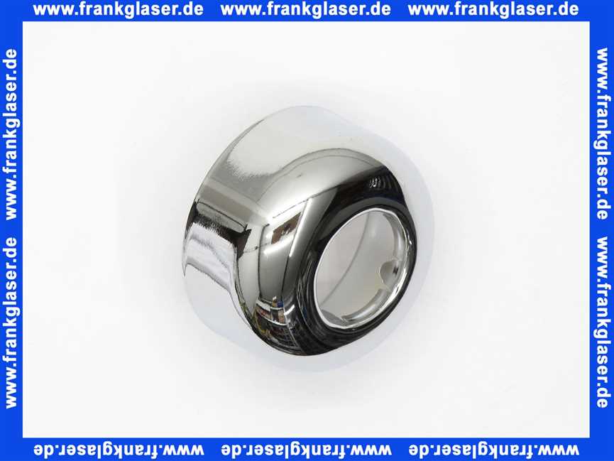 Sifonrosette Rosette verchromt 70mm Durchmesser 35mm tiefe für 1 1/4 Waschtisch oder Bidetsifon