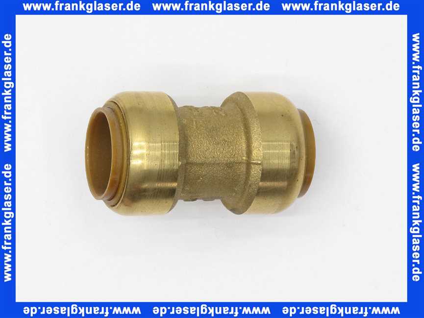 Tectite Steckfitting Kupfer Muffe IG 22mm