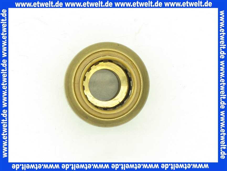 Tectite Steckfitting Kupfer Übergangsnippel 15mm x 3/8 Zoll AG