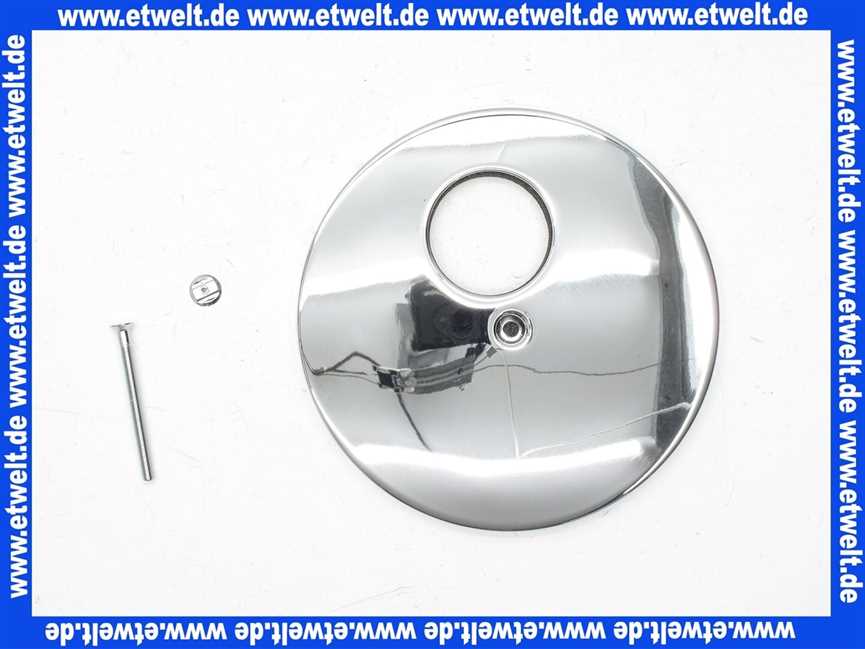 44043226 Wandrosette für DerbyTOP NEU UP-Brausebatt verchromt