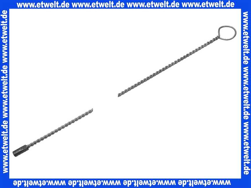 0016020959 Elco Stiel Heizkesselbürste Länge 1100 mm