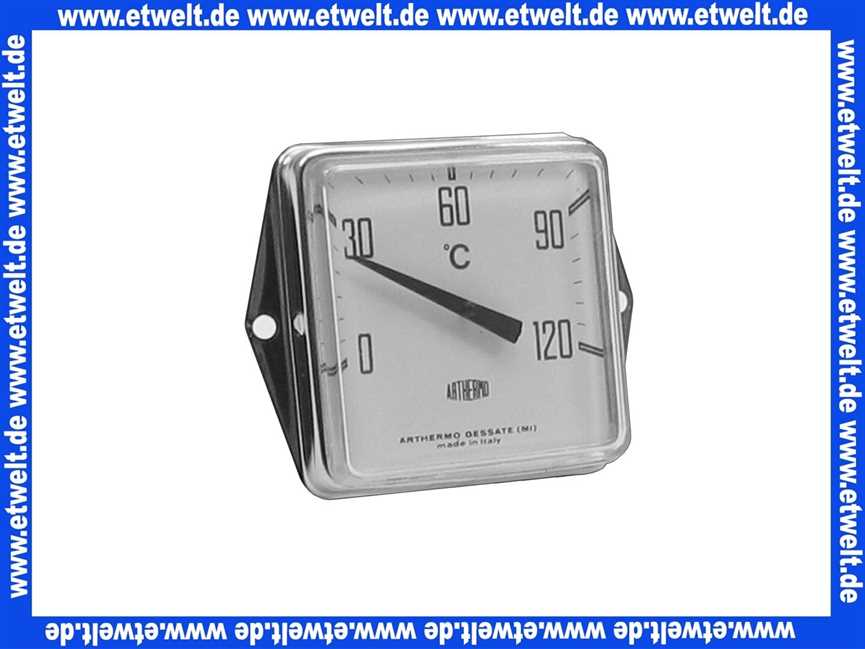 ELCO 12001341 Thermometer 0 - 120 Grad C