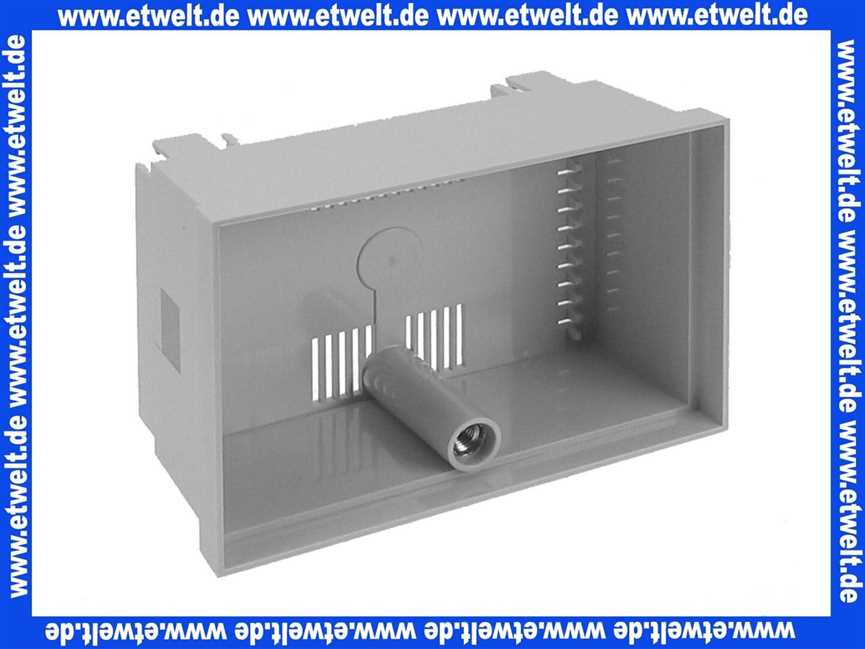 ELCO 12001934 Einbaugehäuse ET-Set