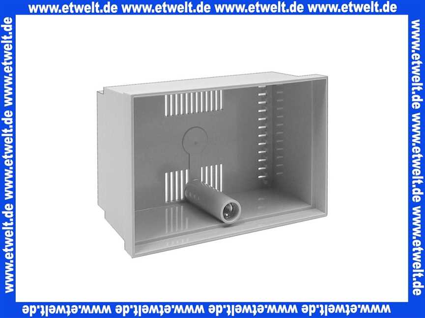 ELCO 12001935 Wandaufbaugehäuse ET-Set