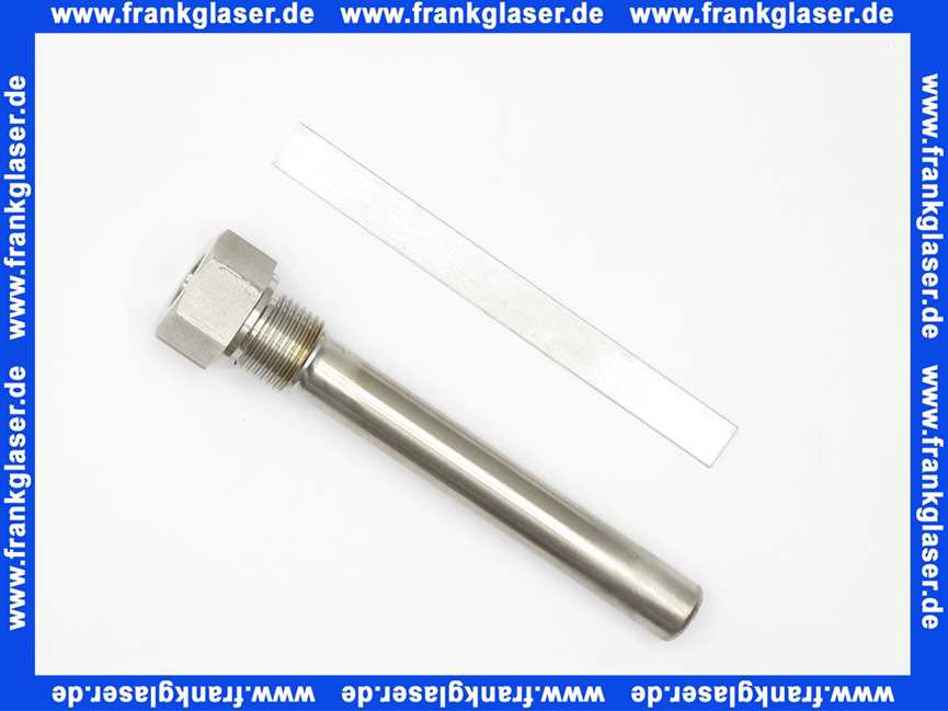 ELCO 12002285 Tauchhülse Abgaswächter G1/2 Innen-D12, L