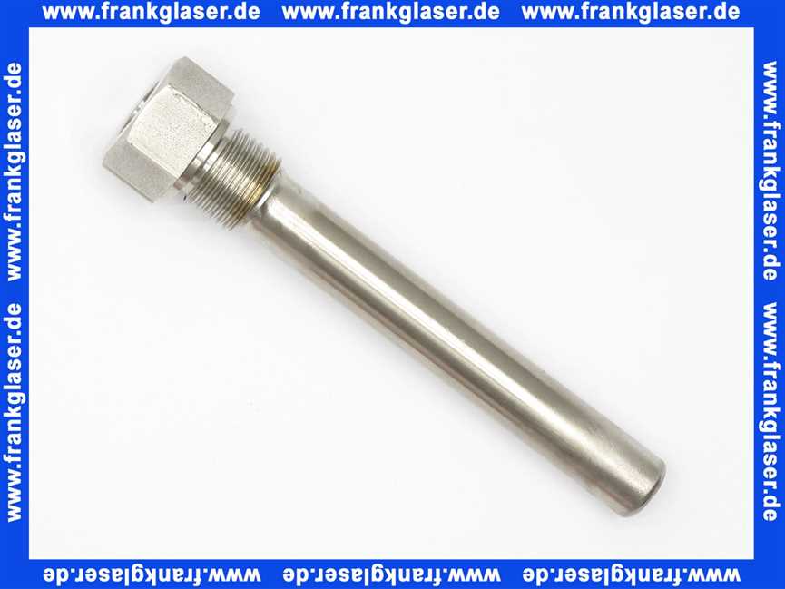 ELCO 12002285 Tauchhülse Abgaswächter G1/2 Innen-D12, L