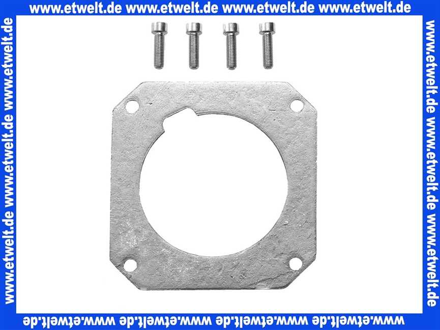 ELCO 12002303 Isolierflansch 195x205x10