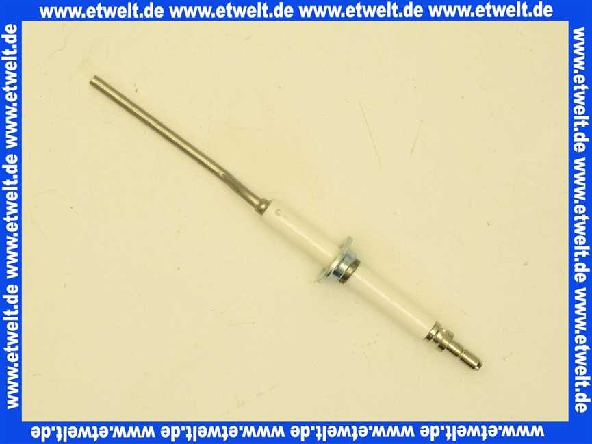 ELCO 12002409 Ionisationsstab 97 lang D 2 x 41 Porzella