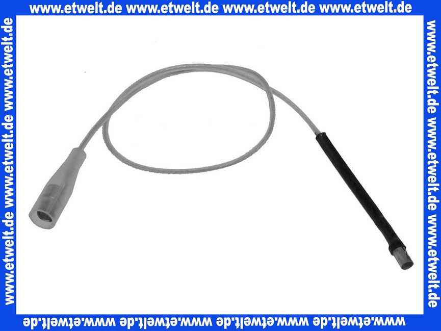 ELCO 12002739 ZündkabELCO Länge 375 Stecker D6,3/D4 Tef