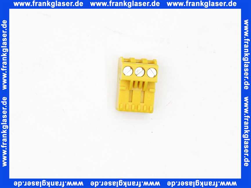 12005903 Elco SCHR-STECKER-BU 3611 3-POL GELB