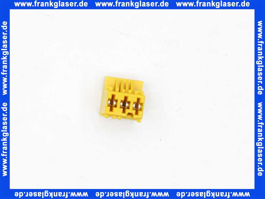 12005903 Elco SCHR-STECKER-BU 3611 3-POL GELB