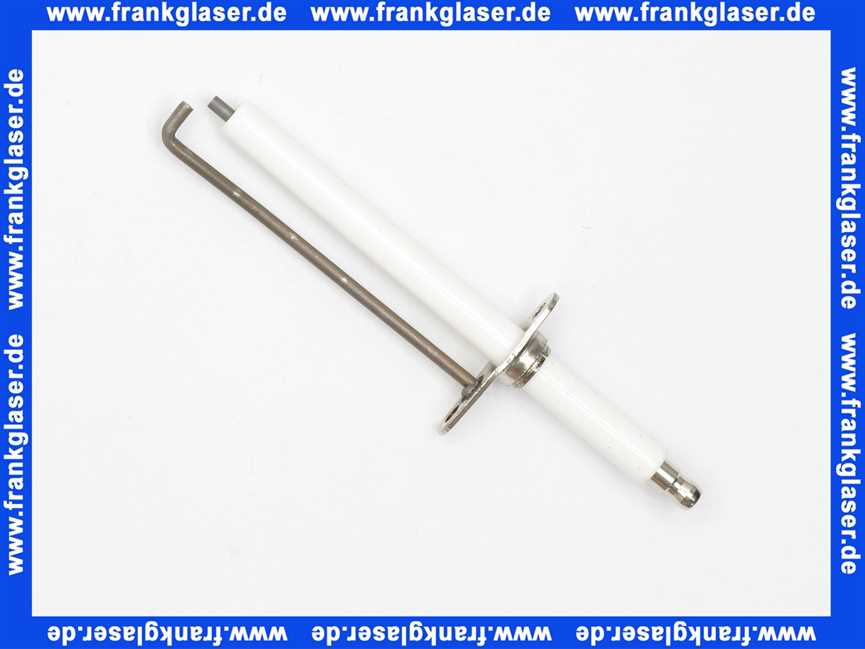 ELCO 12008477 Zündelektrode 135 lang D3x5 Porzellan D9,