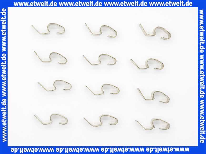 12012569 ELCO Klammer-Set Wärmetauscher (12 Stück)
