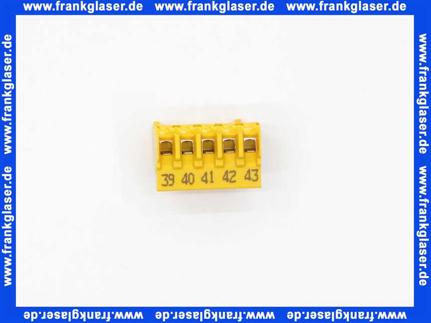 12013713 Elco RAST 5 SCHRAUBSTECKER 5-POLIG GELB