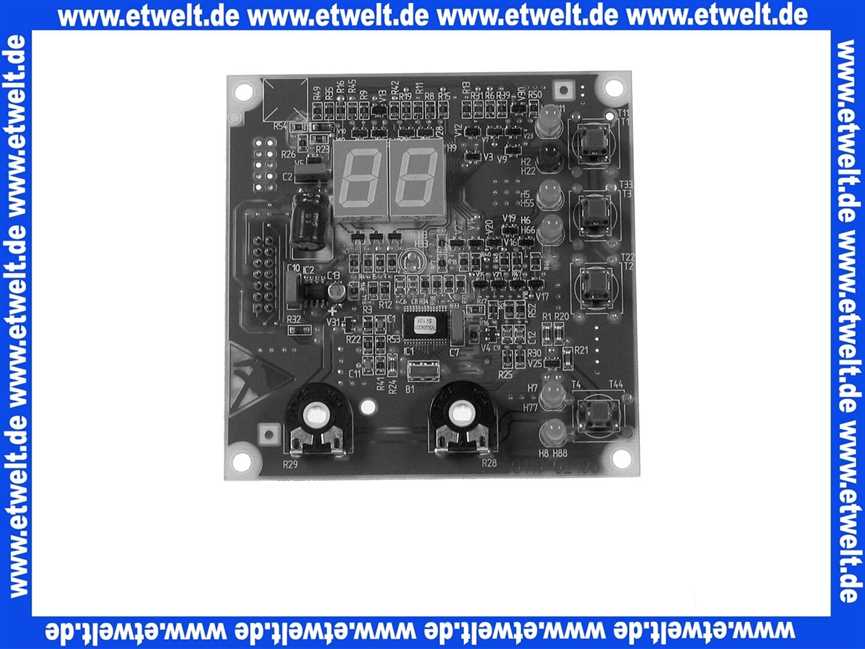 ELCO 12017420 Bedienfeld-Platine
