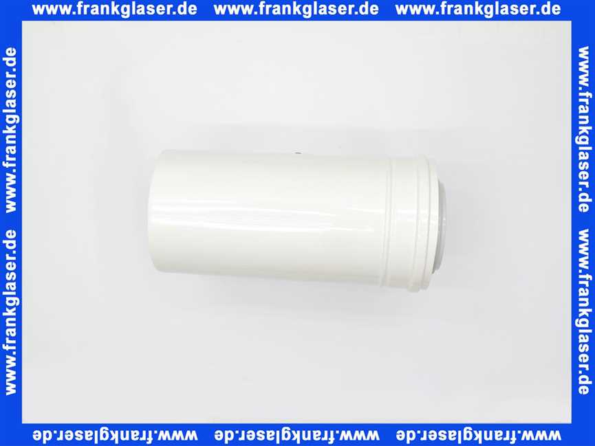 Elco Revisionsstück Abgaszubehör mit Deckel D 80/125 12019081