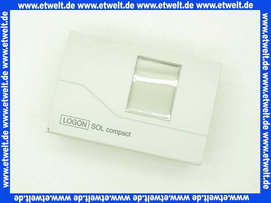 ELCO 12029795 Heizungsregler LOGON-SOL COMPACT