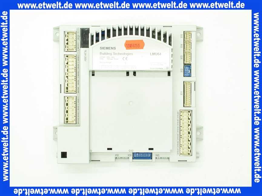 ELCO 12055755 Kesselelektronik LMU 64.010 D 136 Version